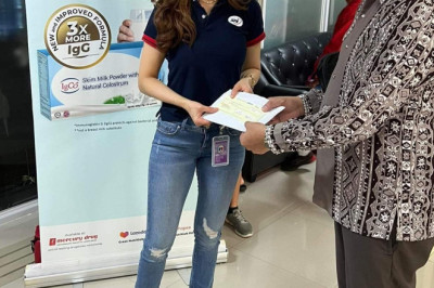 Pilipinas Sambo gets 100K donation from Pinay lady trader