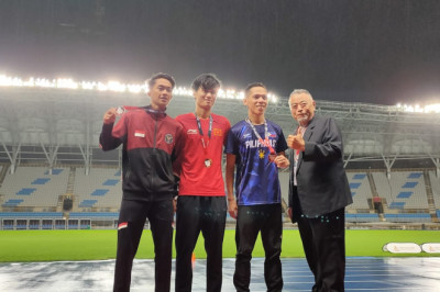 Ex-UM track star gets another bronze in Taiwan