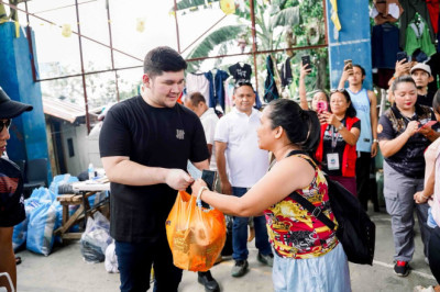 Vice Mayor Rigo Duterte Personally Visits Fire Victims in Brgy. 19-B on Independence Day, Delivers Additional Aid